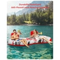 thumbnail image 3 of Balsa Inflable Doble para Río QPAU para 2 Personas Capacidad 300 kg Rojo, 3 of 8