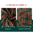 thumbnail image 5 of Softalker Christmas Tablecloth 54x80 Inch Red Green Checkered Buffalo Plaid Tablecloth Rectangular Check Table Cover for Christmas Party Winter Dinner Table Decoration, 5 of 7