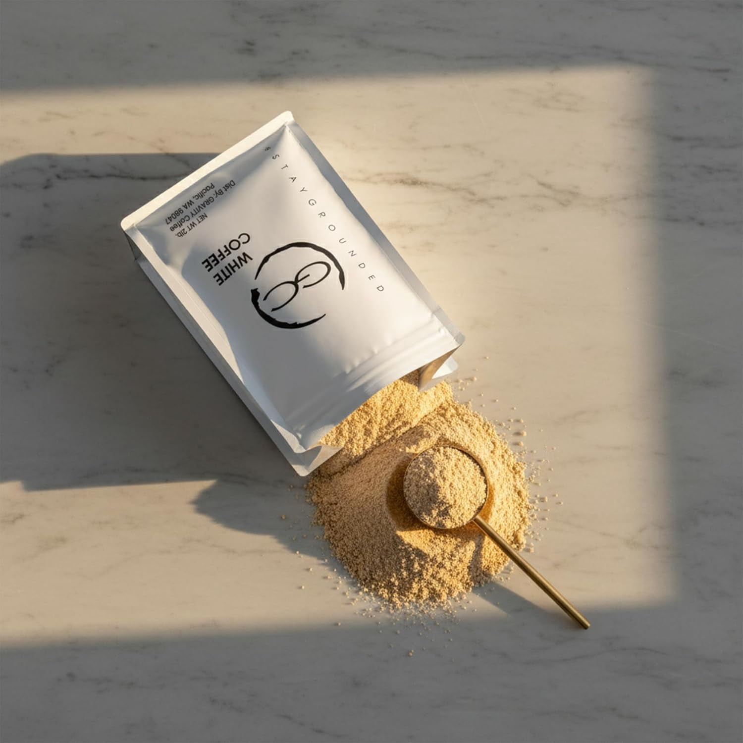 Gravity Coffee 2lb Signature Ground White Coffee