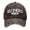 Coffee, variant on Womens Baseball Cap Gulf Of Mexico Est 1550 Print Washed Vintage Style Soft Comfortable Travel Hats