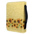 thumbnail image 3 of HELLHERO Sunflower Pattern Bible Bag, Sturdy PU Leather Bible Cover for Church Christian Prayer, Protective Bible Protector, 3 of 12