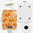 thumbnail image 2 of Fox Face Orange Food Scale Digital Kitchen Scale Waterproof Tempered Glass Tare Function 11 lb for Baking Cooking Meal Prep, 2 of 7