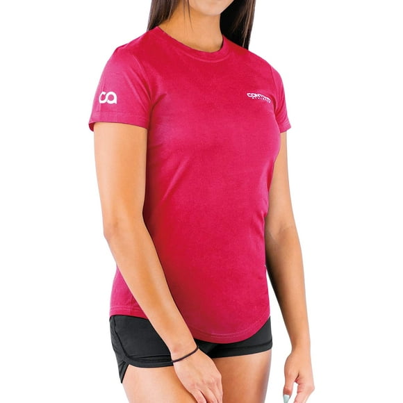 Contour Athletics Nomad Womens Running Top Active Quick-Dry Workout Shirt