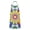 Colorful Rainbow Tie, variant on Tie Dye Pattern Apron-Garden Aprons for Women with Pockets-Cotton Linen Waterproof Kitchen Cooking Gardening Aprons Adjustable for Kitchen,Cooking,BBQ and Salon 33x27 Inch
