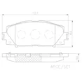 thumbnail image 2 of Balatas Delanteras marca brembo para Toyota Corolla Hybrid LE 2020-2021, 2 of 5