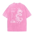 thumbnail image 3 of Streetwear Distressed Print Tee with Washed Finish and Graphic Artwork for Everyday Casual Style, 3 of 4