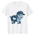 thumbnail image 4 of CHUMUD Womens Summer T Shirts Short Sleeve Crew Neck Sheep Tees Trendy Casual Loose Fit, 4 of 4