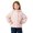 Light Pink, variant on CPNG Toddler Baby Girls Hooded Jacket Full Zip Waterproof Windproof Windbreaker Coat with Cute Print Kids Lightweight Outdoor Jacket