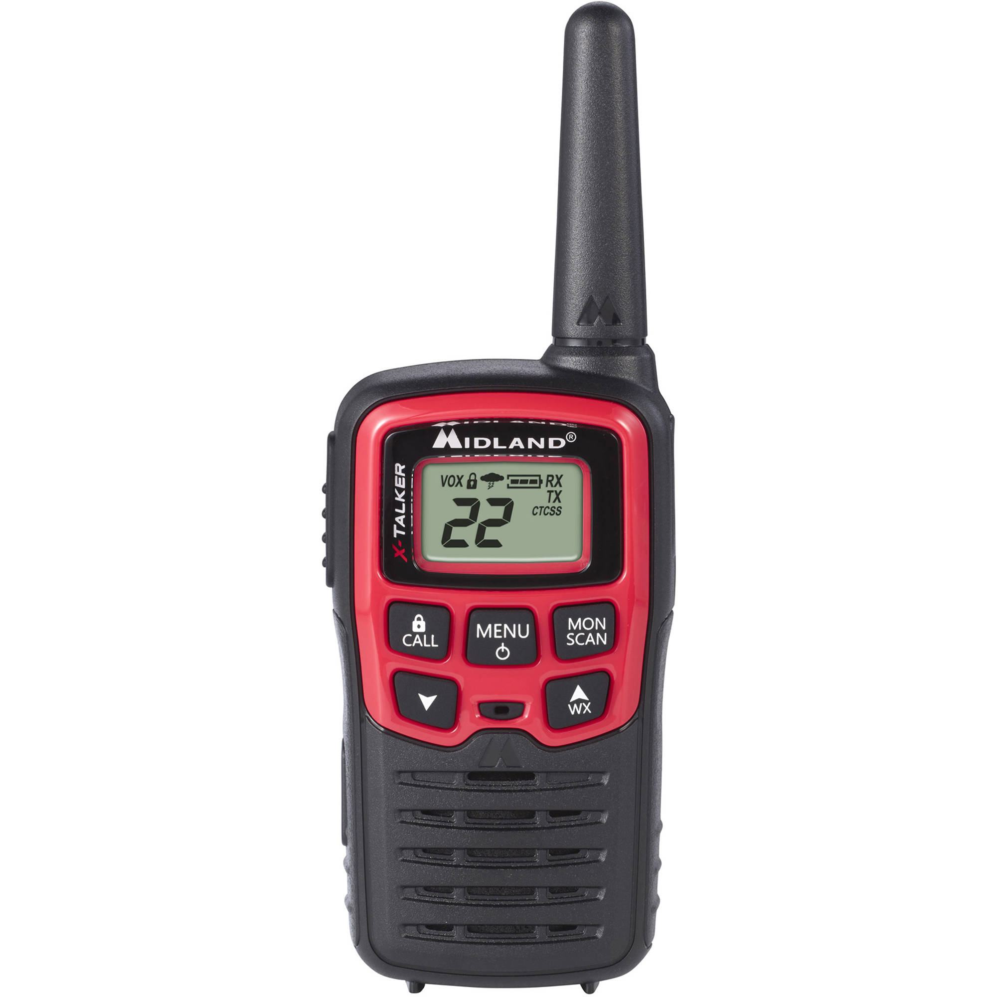 Midland T31VP Walkie Talkies Two-Way Radios 22 Channels (38 Privacy Codes),  Channel Scan, and our legendary Weather Alert technology