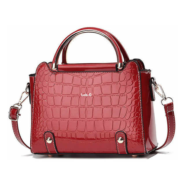 Bolsa Bandolera Mujer Moda Cartera Crossbody Tote Hombro lab.g rojo