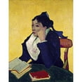 thumbnail image 2 of Van Gogh, Vincent 20x24 Black Modern Framed Museum Art Print Titled - LArlesienne: Madame Joseph Michel Ginoux, 2 of 4