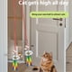 thumbnail image 4 of Billuyoard Gatito activo y feliz con Katzenspielzeug Selbstbeschäftigung Gatos juguetones Katzen Spielzeug Kitten Juguetes para gatos vistoso,sacos Felicitaciones a las nubes., 4 of 4