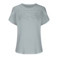 thumbnail image 4 of My Orders Lightweight Tops & Blouses Tshirts Shirts Graphic Vintage Sexy Short Sleeve Button Up Shirts for Women Cropped Women Tank Tops Loose Workout Summer Shirts for Island Vacation, 4 of 6