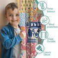 thumbnail image 3 of Blackout Kids Curtains,Pioneer Flower Childrens Insulated Curtains Set Of 2,Bedroom Essentials,Toddler Room Decor 42x54in(106x137cm), 3 of 4