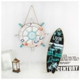 thumbnail image 3 of Decoraciones de Pared SurfSizzle 1Pza 16x45cm Madera Tabla de Surf., 3 of 5