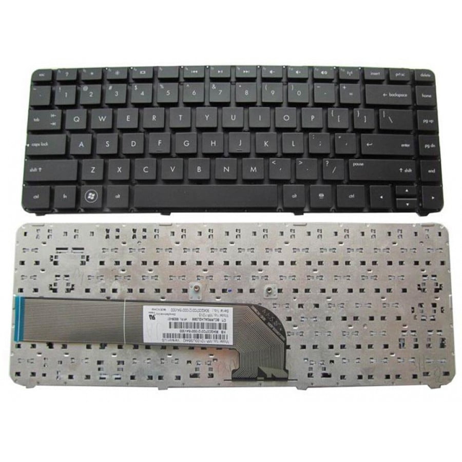 Replacement Laptop English Black Keyboard Without Frame for HP  