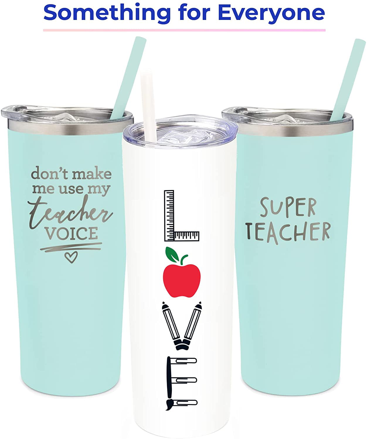 Teacher Straw Toppers  The BumbleBead Company