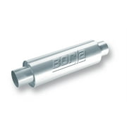 Borla Exhaust BRL40085 15 in. XR-1 Round Sportsman Racing Exhaust Muffler