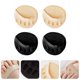 thumbnail image 4 of EeaseMX 1 Juego de 4 pares de calcetines cómodos sin dedos para mujer con cojines de tacón alto medio calcetines, 4 of 8