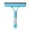 #1 Blue【1x Cleaning Brush, 1x Cleaning Cloth】, variant on KTFgvq Glass Cleaning Tool Multi-Function Scraper Brush Sponge Applicator for Windows Mirrors Household Surfaces, White