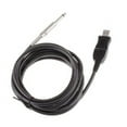 thumbnail image 3 of 3M Guitar Bass to USB Link Cable Adapter for PC /Mac Recording (Black), 3 of 3