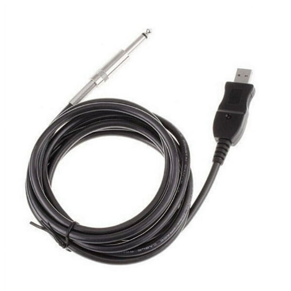 Niceauty Connect Guitar to PC Interface Converter Black 1Pack