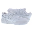 thumbnail image 3 of New Balance 550 PS Girls Shoes Size 1, Color: White/White, 3 of 4