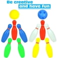 thumbnail image 6 of Yirtree Children Plastic Bowling Toy 6.3", 12 Pieces, 6 of 8
