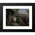 thumbnail image 2 of Jean-Pierre Granger 24x19 Black Modern Framed Museum Art Print Titled - The Adoration of the Magi (1833), 2 of 5