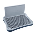 thumbnail image 2 of Pet Toilet With Spatter Guard Dogs Potty Tray For Small Medium Large Dogs Indoor Pee Pad Holders With Removable Grids Housebreaking Training Litter Box For Dogs, 2 of 6