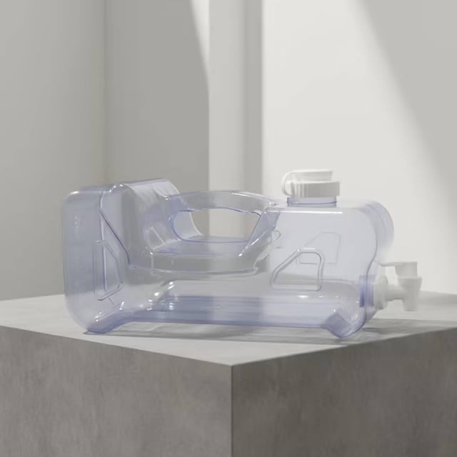 Contenedor de Agua, Dispensador de Bebidas, Jarra de Almacenamiento a Prueba de Fugas, Portátil con Grifo, Depósito de Agua para El Baño, Camping, Sen 38 L