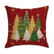 thumbnail image 2 of Decoraciones navideñas, adornos navideños, regalos navideños. Funda de almohada navideña de 45 x 45 cm. Decoración navideña. Funda de almohada de poliéster para decoración del hogar., 2 of 6