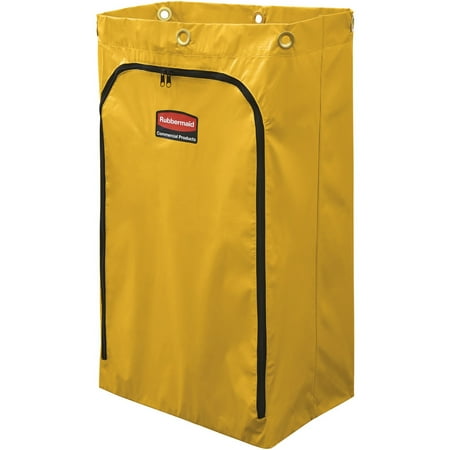 Rubbermaid Cart Replacement Wheels - Rubbermaid Commercial, RCP1966719, 6173 Cart 24-gal Replacement Bag, 1 Each, Yellow