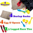thumbnail image 1 of Juegos al aire libre Shop Square para 4 jugadores Carrera de sacos de papa, 1 of 2