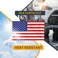 thumbnail image 6 of Magnet Me Up American Flag Magnet Decal, 5 Pack, 2.75x4 inches, Red/Wht/Blu, 6 of 7