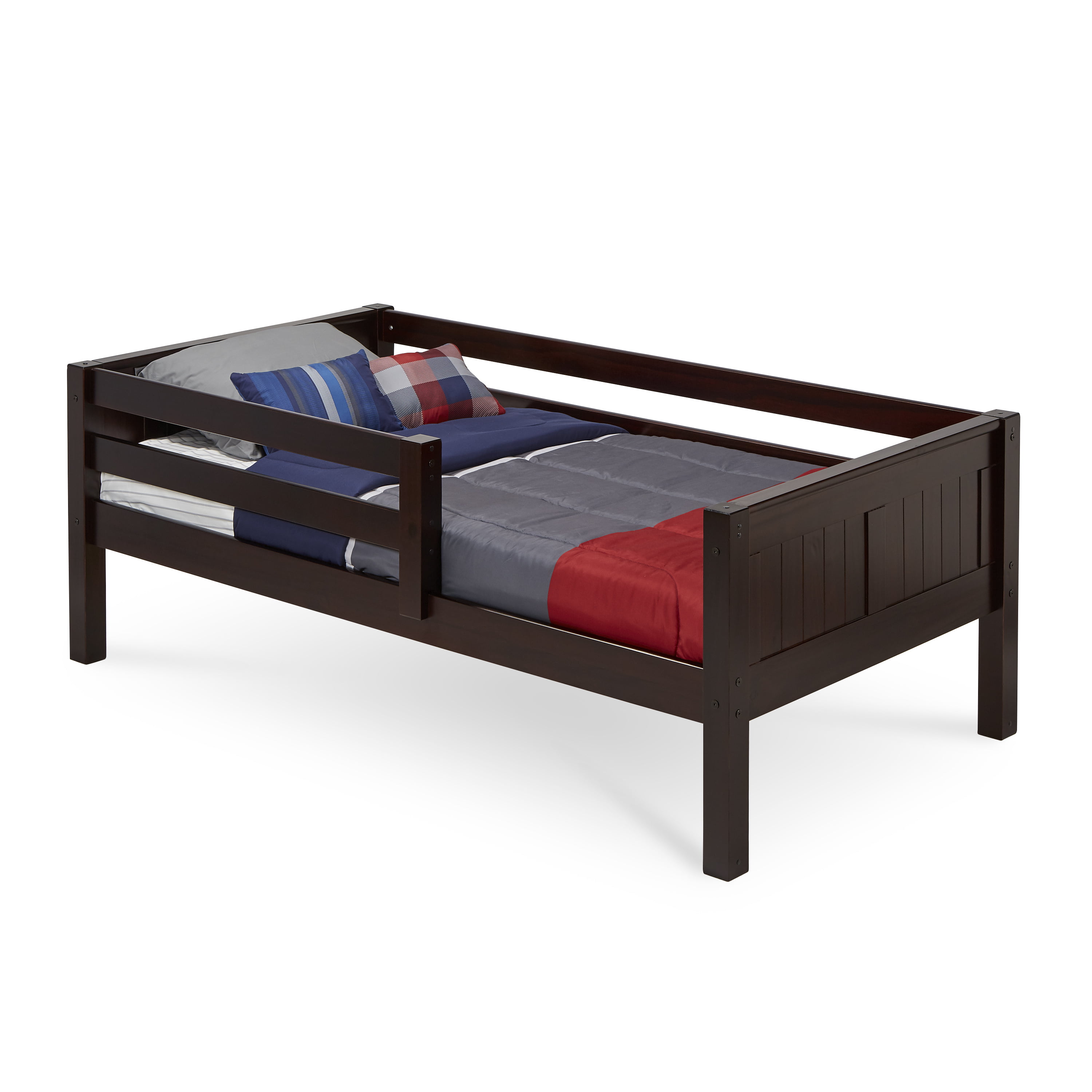Camaflexi Twin Size Day Bed With Front, Twin Bed With Side Headboard