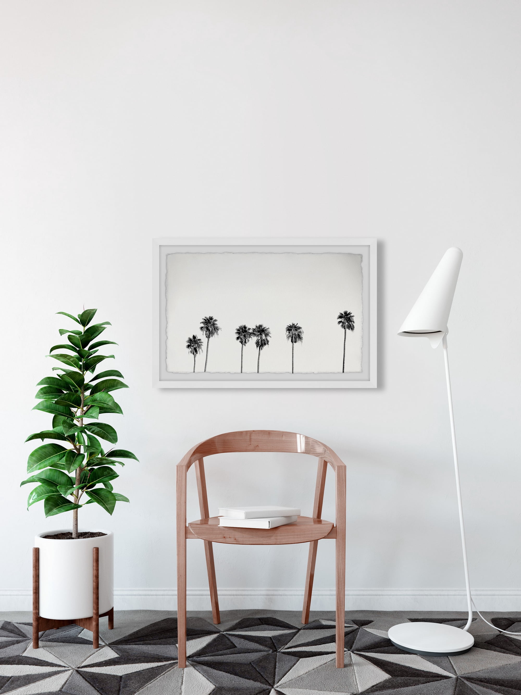 Marmont Hill Set of Palm Trees Framed Wall Art