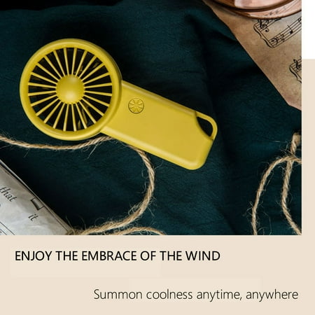 

Henpk Portable Fan Carabiner Style Small USB Portable Pocket Portable Small Charging Fan on Clearance