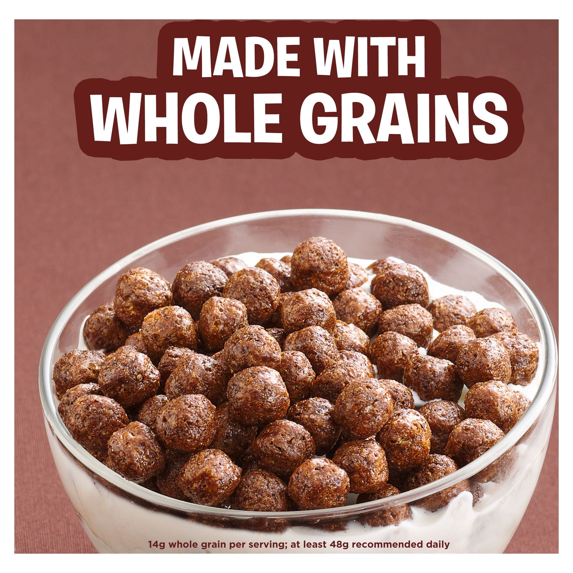 Cocoa Puffs, Chocolate Breakfast Cereal, Whole Grains, 10.4 oz