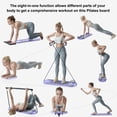 thumbnail image 3 of Tabla de Pilates Lopter 2025 actualizada, plegable, 6 en 1, color morado, 3 of 9