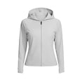 thumbnail image 3 of StSilkitty Sun Protection Hoodie Athletic Jackets for Womens Solid Color Full Zip Long Sleeve Hoodies Pullover Tops, 3 of 8