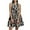 Black, variant on Summer Plus Size Dresses for Womens 2026 Fashion Casual Sleeveless Bohemian Fashion Loose V-neck Pleated Print Dress Dress