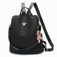 thumbnail image 1 of Mochila Mujer Moda Oxford Impermeable correas hombro moda NEGRO Oxford mochila, casual, dama, 1 of 6