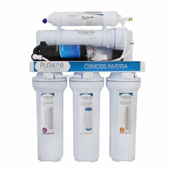 Filtro Purificador de Agua, 5 Etapas, Sistema de Ósmosis Inversa