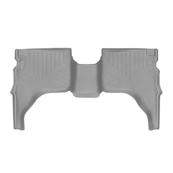 WeatherTech Custom Fit FloorLiners compatible with 2001-2004 Toyota Tacoma - 2nd Row, Grey