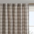 thumbnail image 4 of Pemberly Row Polyester Jacquard Panel with Fleece Lining in Brown, 4 of 8