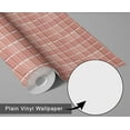 thumbnail image 6 of S4Sassy Mosaic Tile Pattern Wallpaper - Pink Wall Covering, 25" X 120" Self-Adhesive Plain Vinyl Wall Paper, Walls Wrap, Modern Minimalist Wallpaper For Office, Bedroom, Workspaces, 6 of 8