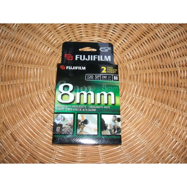 Cinta VHS en blanco Fujifilm P6-120 8 mm (paquete de 2) 120 min
