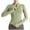 Green_002, variant on Bmisegm Women's Slim Fit Full Zip Athletic Running Sports Workout Jacket with Pockets Jackets for Women Pink L