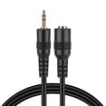 thumbnail image 6 of 2.5mm Extension Cable (3 Feet) - Male to Female Adapter Extender Stereo Audio Sub Mini Subminiature Jack Adapter Wire Cord Plug Connector for Headset Headphone Microphone, 6 of 6